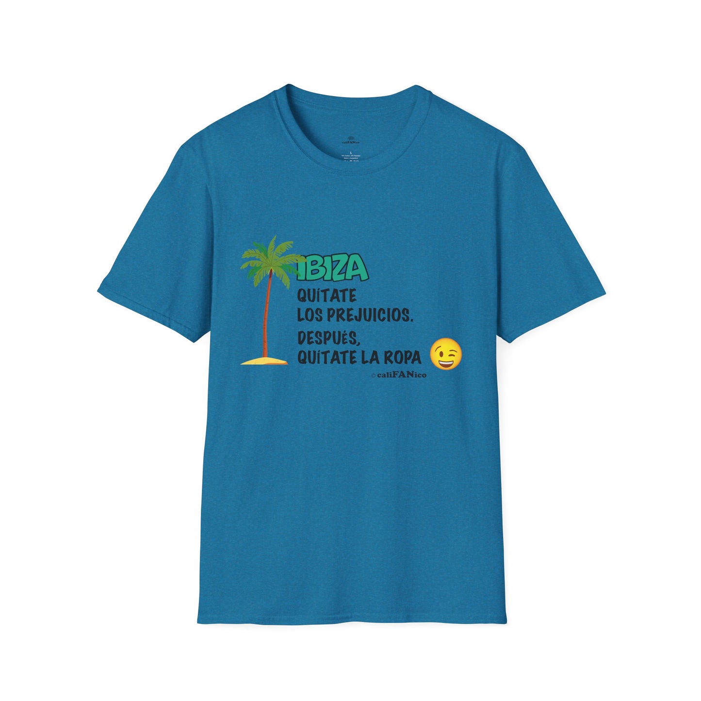 Vibrant Ibiza Statement Tee - Beach T-Shirt, Unisex Casual Summer Shirt, Travel Shirt, Beach Wear, Gift for Vacation Lovers