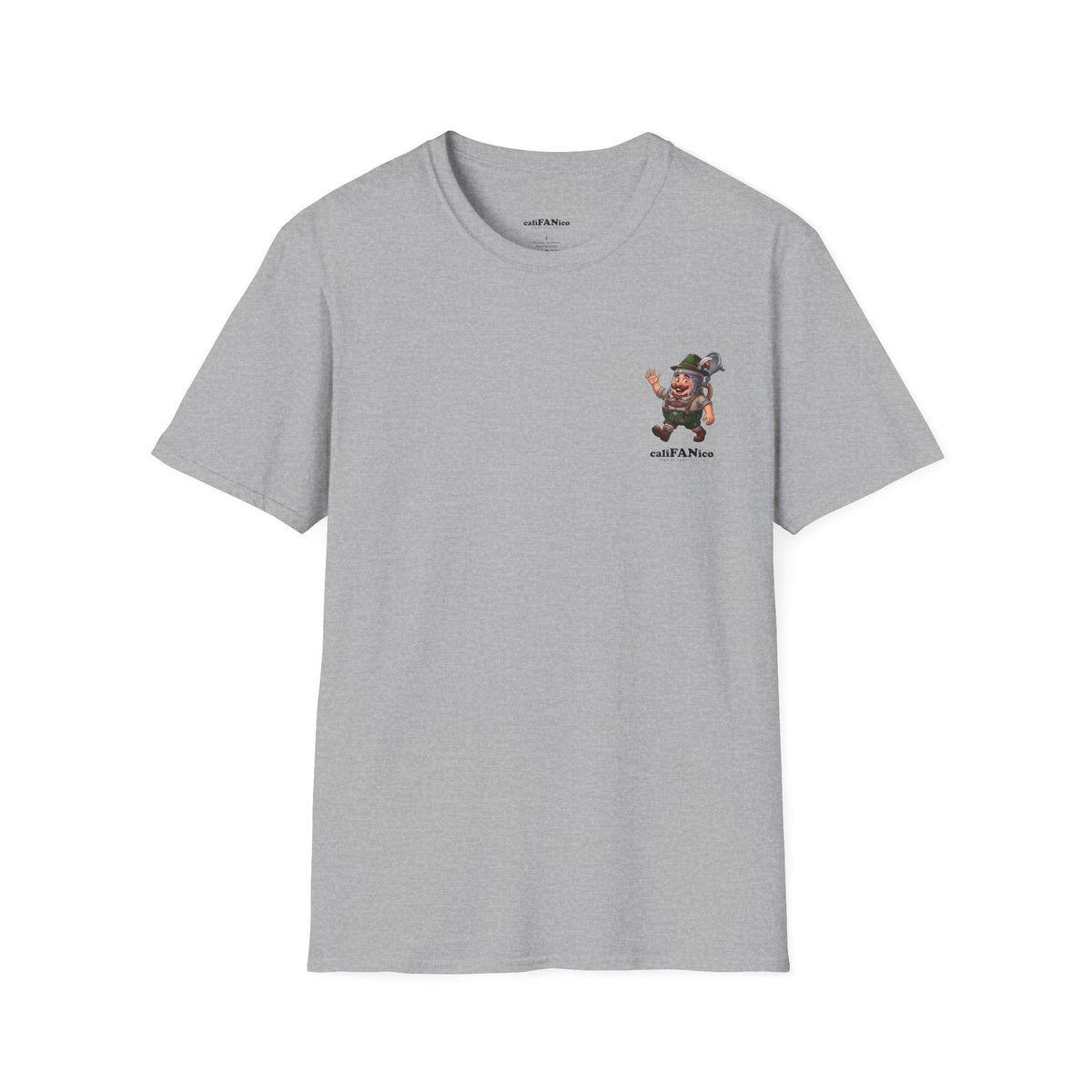 Beer lover t-shirt, funny beer stein character, Oktoberfest is year-round