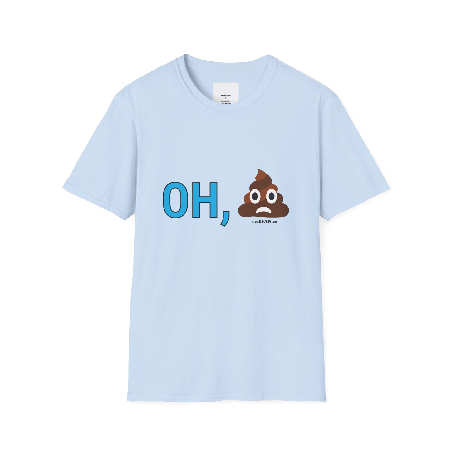 Funny Poop Emoji T-shirt Unisex T-Shirt, Casual Humor Tee, Gift for Friends, Birthday Shirt, Comfy Everyday Wear
