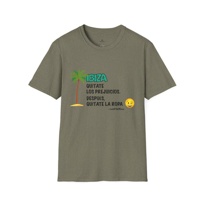 Vibrant Ibiza Statement Tee - Beach T-Shirt, Unisex Casual Summer Shirt, Travel Shirt, Beach Wear, Gift for Vacation Lovers