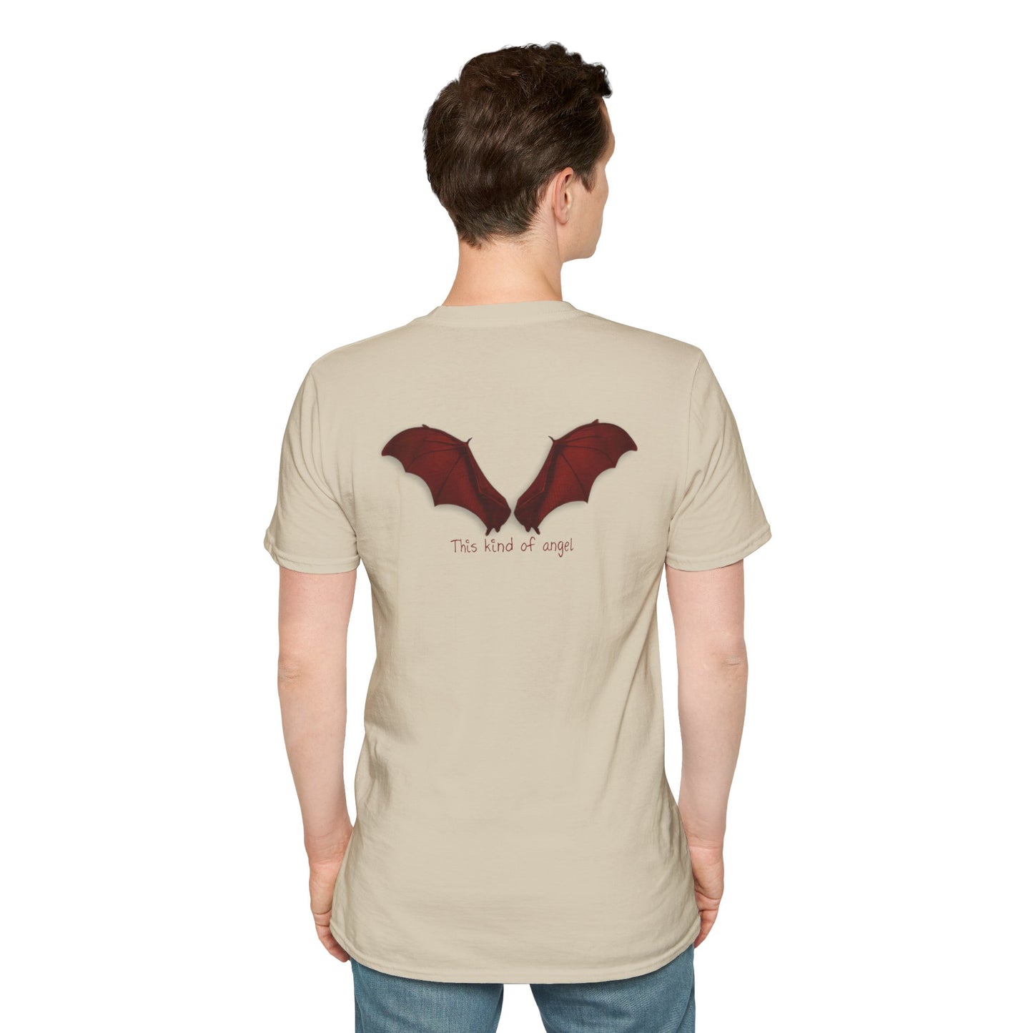 Spooky Bat Design T-Shirt - Perfect for Halloween, Autumn, Unique Graphic Tee