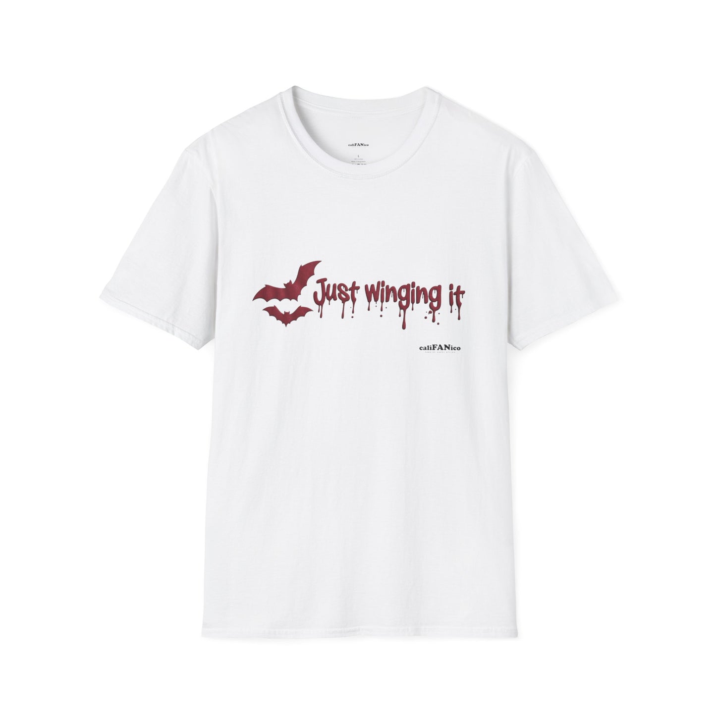 Spooky Bat Design T-Shirt - Perfect for Halloween, Autumn, Unique Graphic Tee