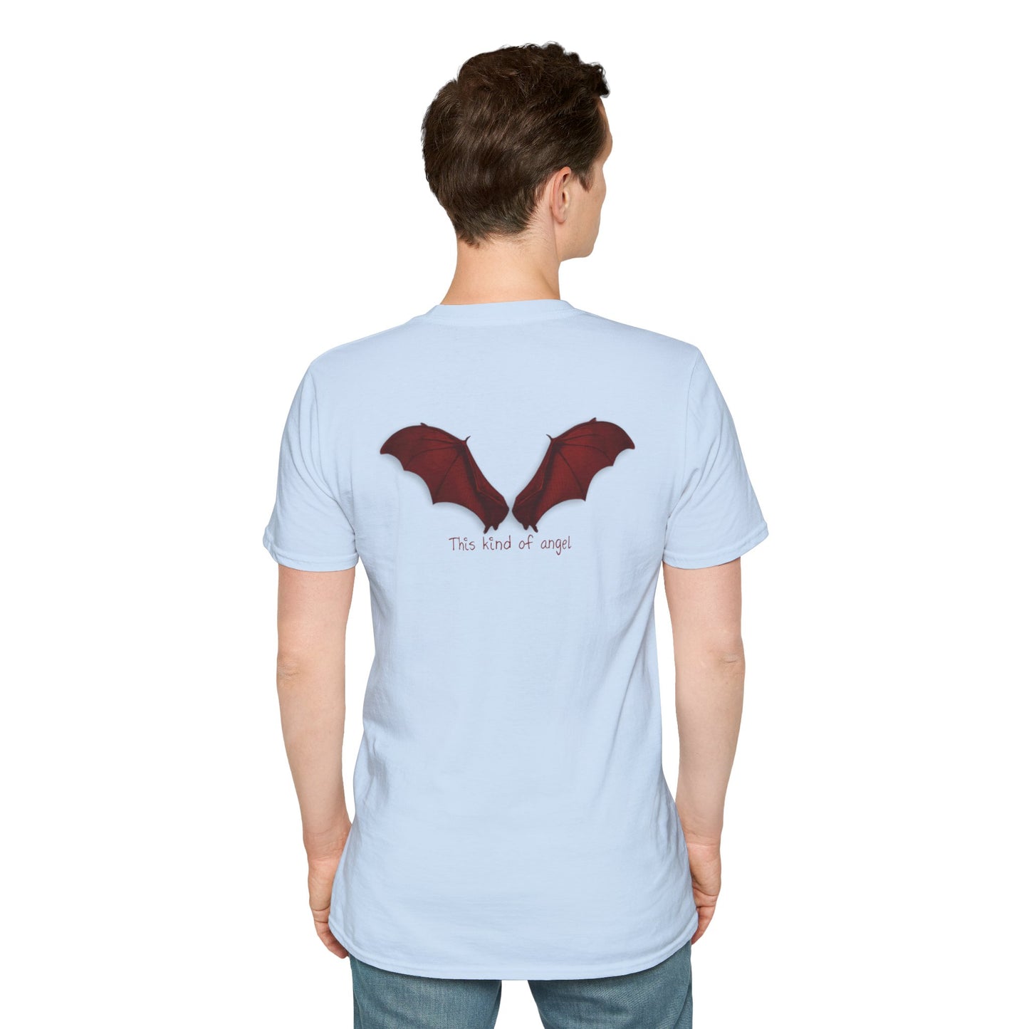 Spooky Bat Design T-Shirt - Perfect for Halloween, Autumn, Unique Graphic Tee