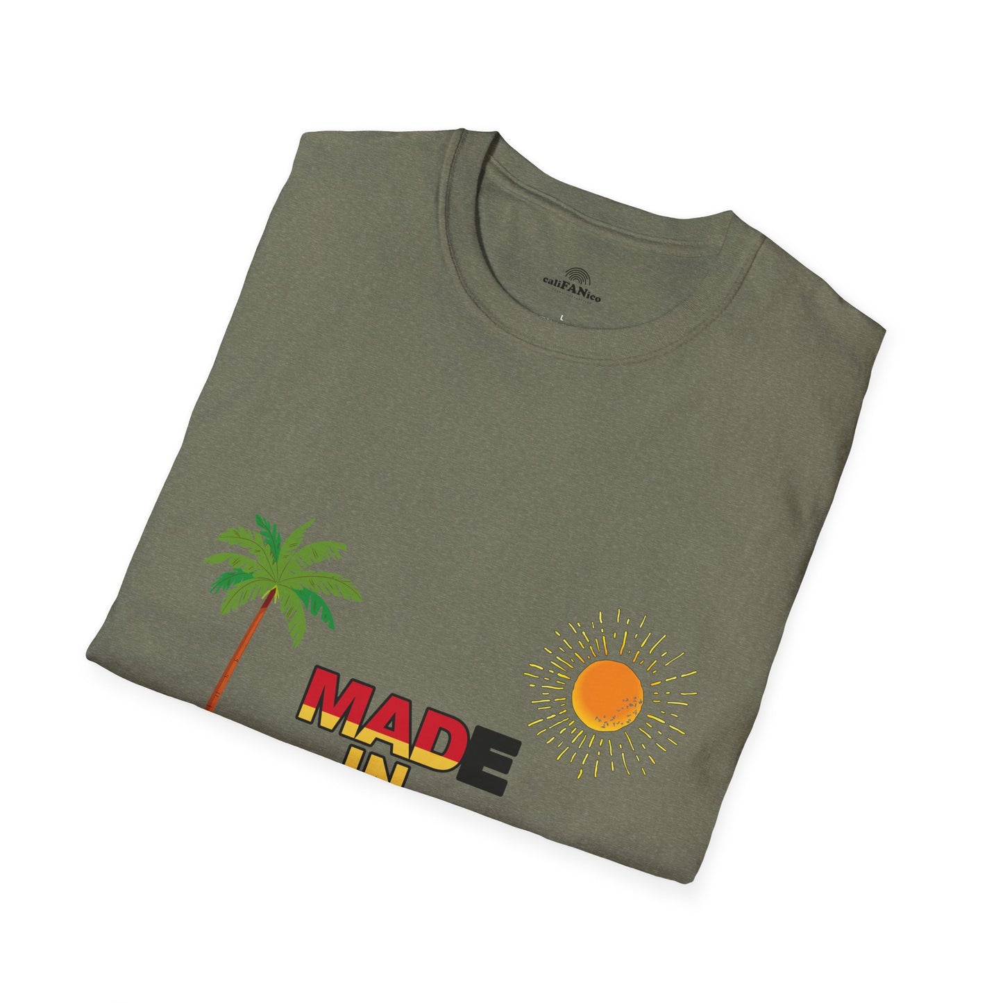 Funny Mad in Spain Made in Espain T-Shirt Unisex Softstyle Humor Shirt, Cute Gift, Unisex Top, Casual Wear, Laugh T Shirt