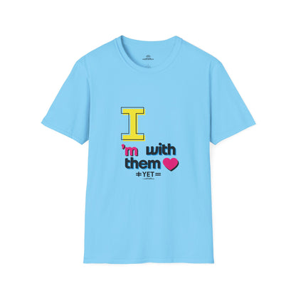 I’m With Them LGBTQ Pride Unisex Softstyle T-Shirt | Casual Wear, Gift for Friends, Pride Events Shirt, Graphic Tee, Inclusive Fashion