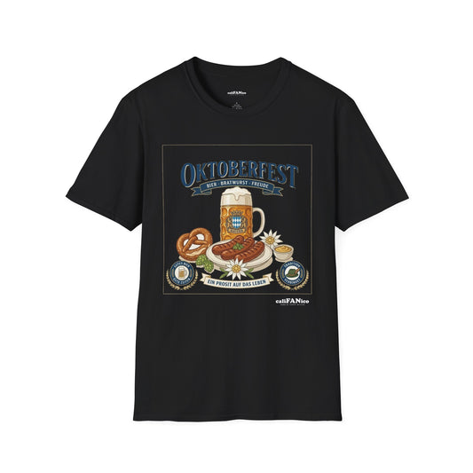 Oktoberfest Beer Pretzel Wurst T-Shirt - Bavarian souvenir