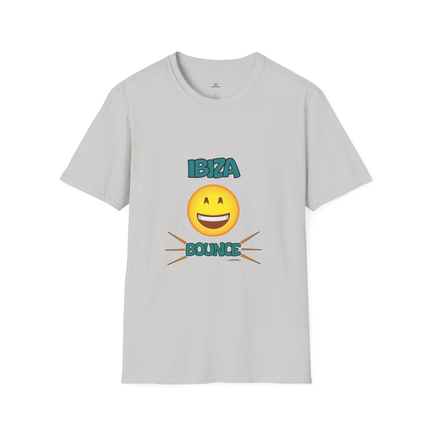 Ibiza Bounce Unisex T-Shirt, Casual Summer Tee, Beach Wear, Fun Party Shirt, Vacation T-Shirt, Club Wear