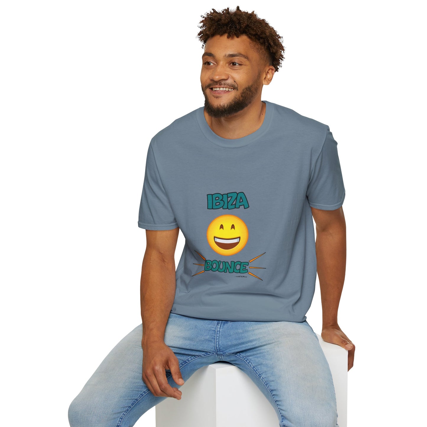 Ibiza Bounce Unisex T-Shirt, Casual Summer Tee, Beach Wear, Fun Party Shirt, Vacation T-Shirt, Club Wear