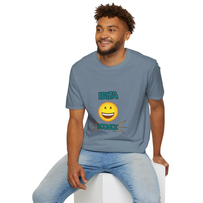 Ibiza Bounce Unisex T-Shirt, Casual Summer Tee, Beach Wear, Fun Party Shirt, Vacation T-Shirt, Club Wear