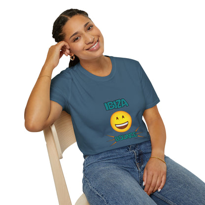 Ibiza Bounce Unisex T-Shirt, Casual Summer Tee, Beach Wear, Fun Party Shirt, Vacation T-Shirt, Club Wear