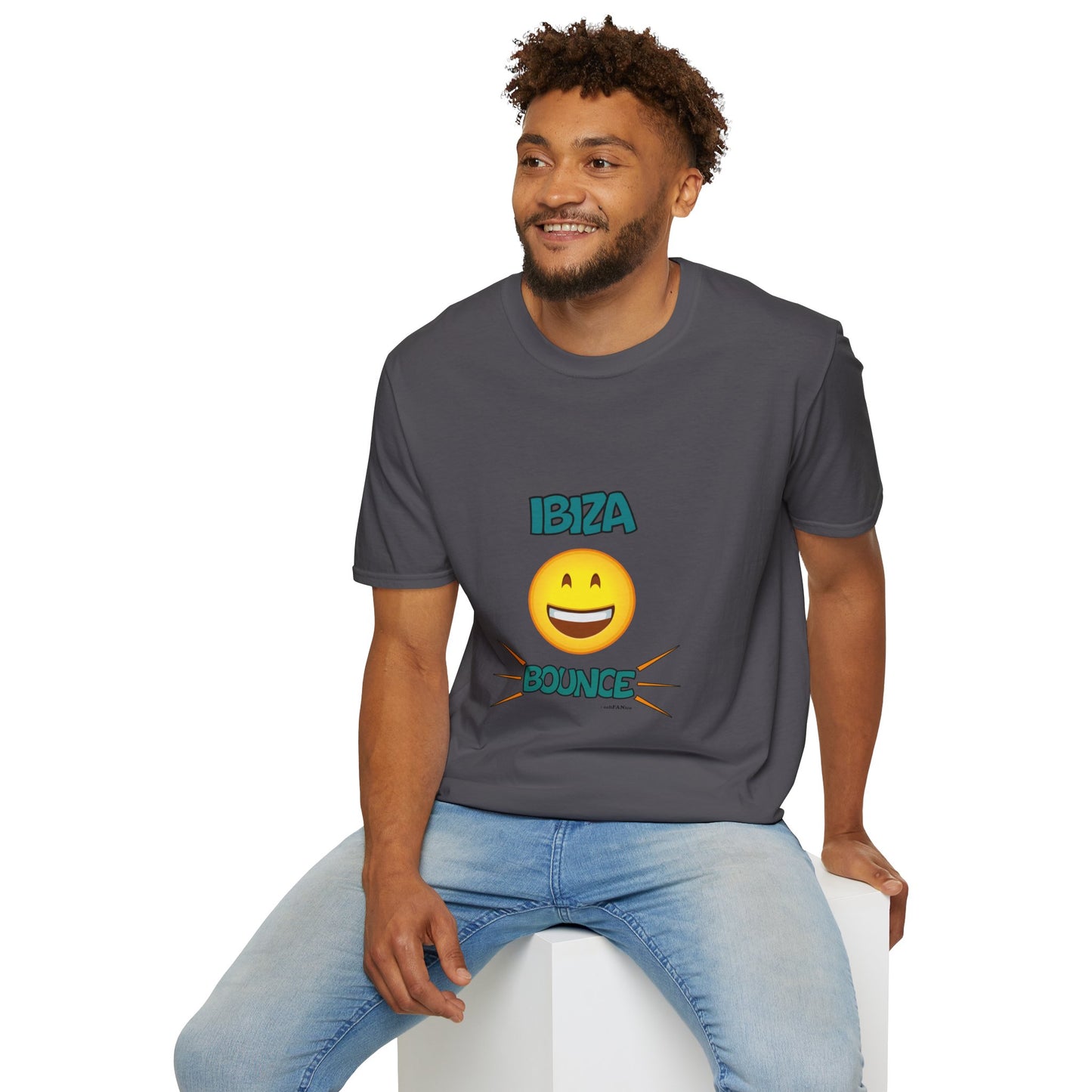 Ibiza Bounce Unisex T-Shirt, Casual Summer Tee, Beach Wear, Fun Party Shirt, Vacation T-Shirt, Club Wear