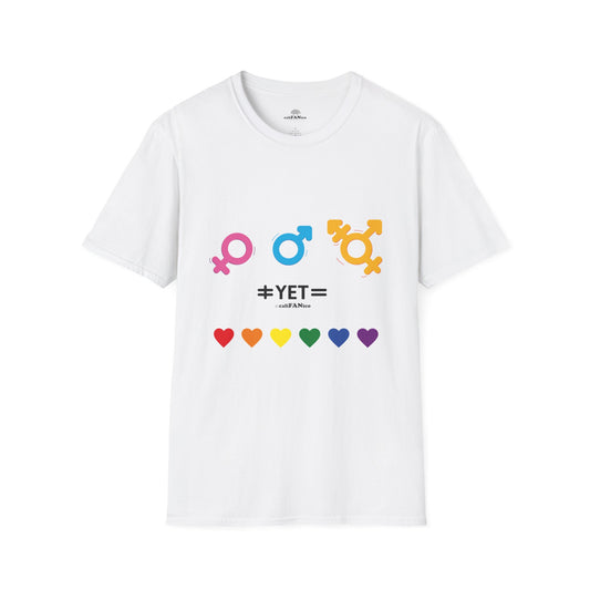 Pride & Equality T-Shirt, Unisex Softstyle Tee, LGBTQ+ Support Shirt, Inclusive Fashion, Gift for Pride Month, Gender Equality Top