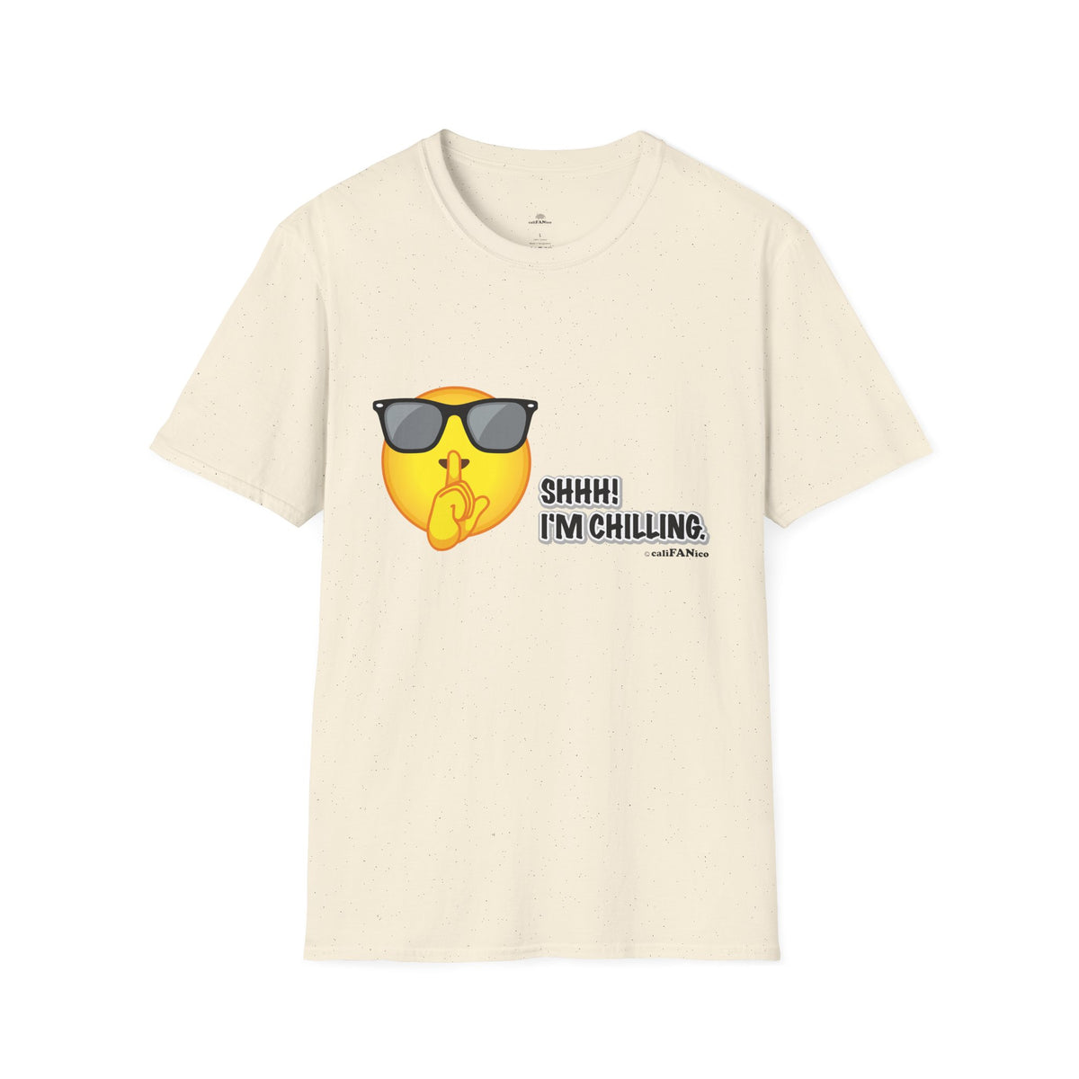 Chill Vibes Unisex T-Shirt, Shhh! I'm Chilling T-Shirt, Funny T-Shirt, Relaxed Wear, Casual Shirt, Gift for Friends, Summer T-Shirt, Beach T-Shirt