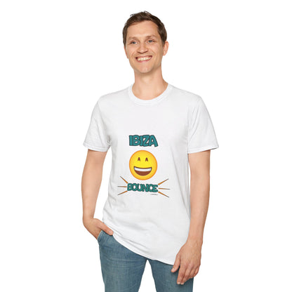 Ibiza Bounce Unisex T-Shirt, Casual Summer Tee, Beach Wear, Fun Party Shirt, Vacation T-Shirt, Club Wear