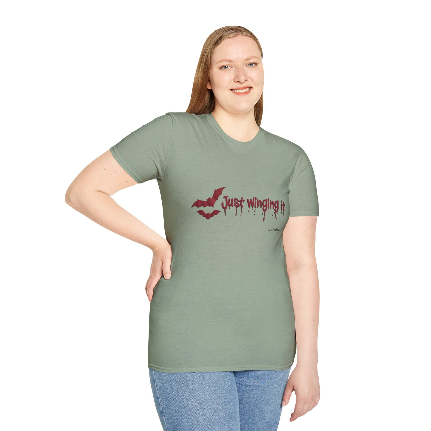 Spooky Bat Design T-Shirt - Perfect for Halloween, Autumn, Unique Graphic Tee