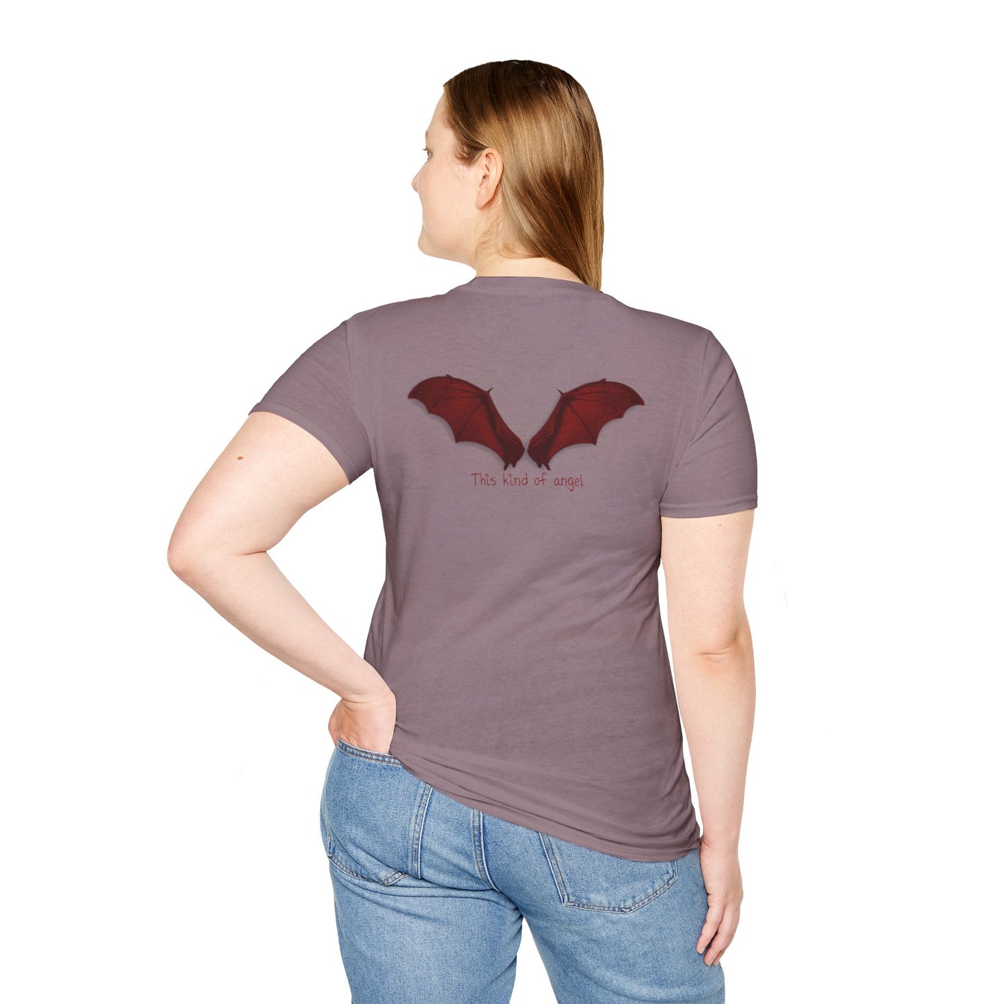 Spooky Bat Design T-Shirt - Perfect for Halloween, Autumn, Unique Graphic Tee