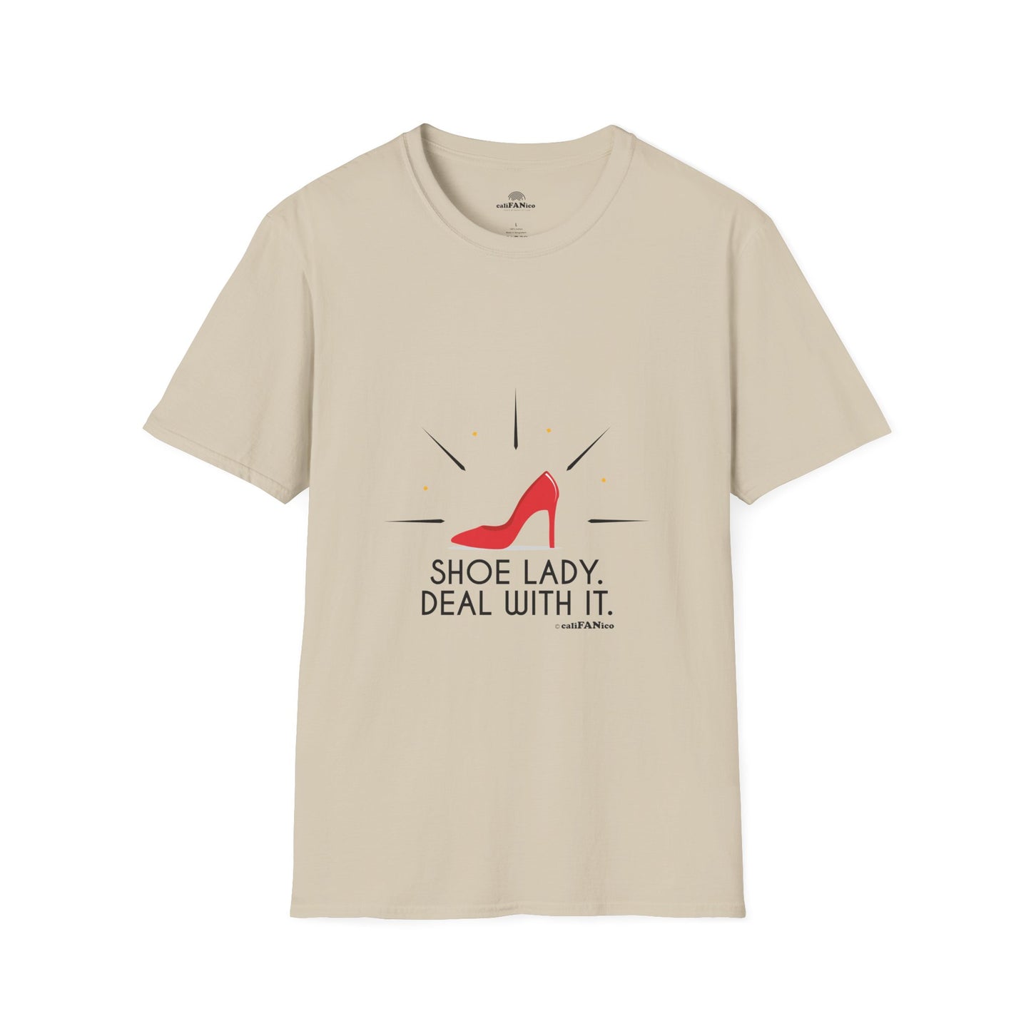 Funny T-Shirt Shoe Lover Lady Soft style T-Shirt