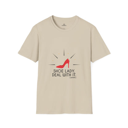 Funny T-Shirt Shoe Lover Lady Soft style T-Shirt
