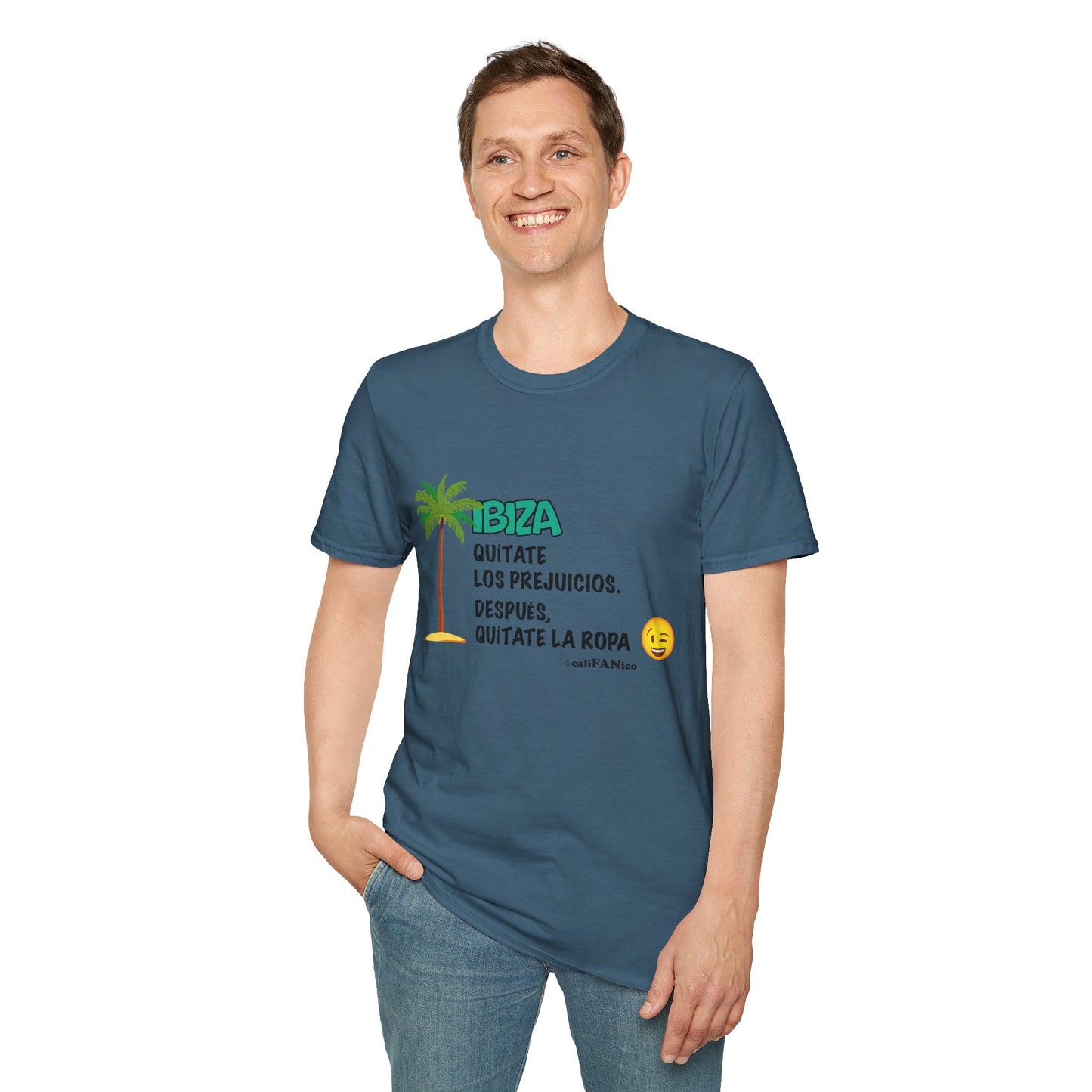 Vibrant Ibiza Statement Tee - Beach T-Shirt, Unisex Casual Summer Shirt, Travel Shirt, Beach Wear, Gift for Vacation Lovers