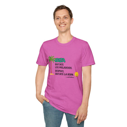 Vibrant Ibiza Statement Tee - Beach T-Shirt, Unisex Casual Summer Shirt, Travel Shirt, Beach Wear, Gift for Vacation Lovers