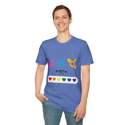 Pride & Equality T-Shirt, Unisex Softstyle Tee, LGBTQ+ Support Shirt, Inclusive Fashion, Gift for Pride Month, Gender Equality Top