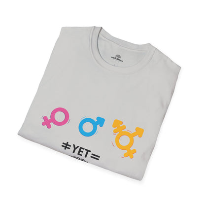 Pride & Equality T-Shirt, Unisex Softstyle Tee, LGBTQ+ Support Shirt, Inclusive Fashion, Gift for Pride Month, Gender Equality Top