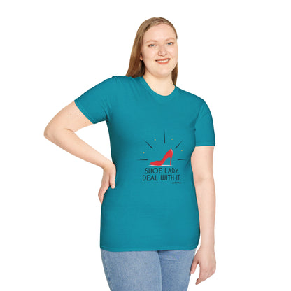 Funny T-Shirt Shoe Lover Lady Soft style T-Shirt