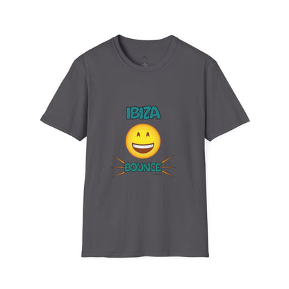 Ibiza Bounce Unisex T-Shirt, Casual Summer Tee, Beach Wear, Fun Party Shirt, Vacation T-Shirt, Club Wear