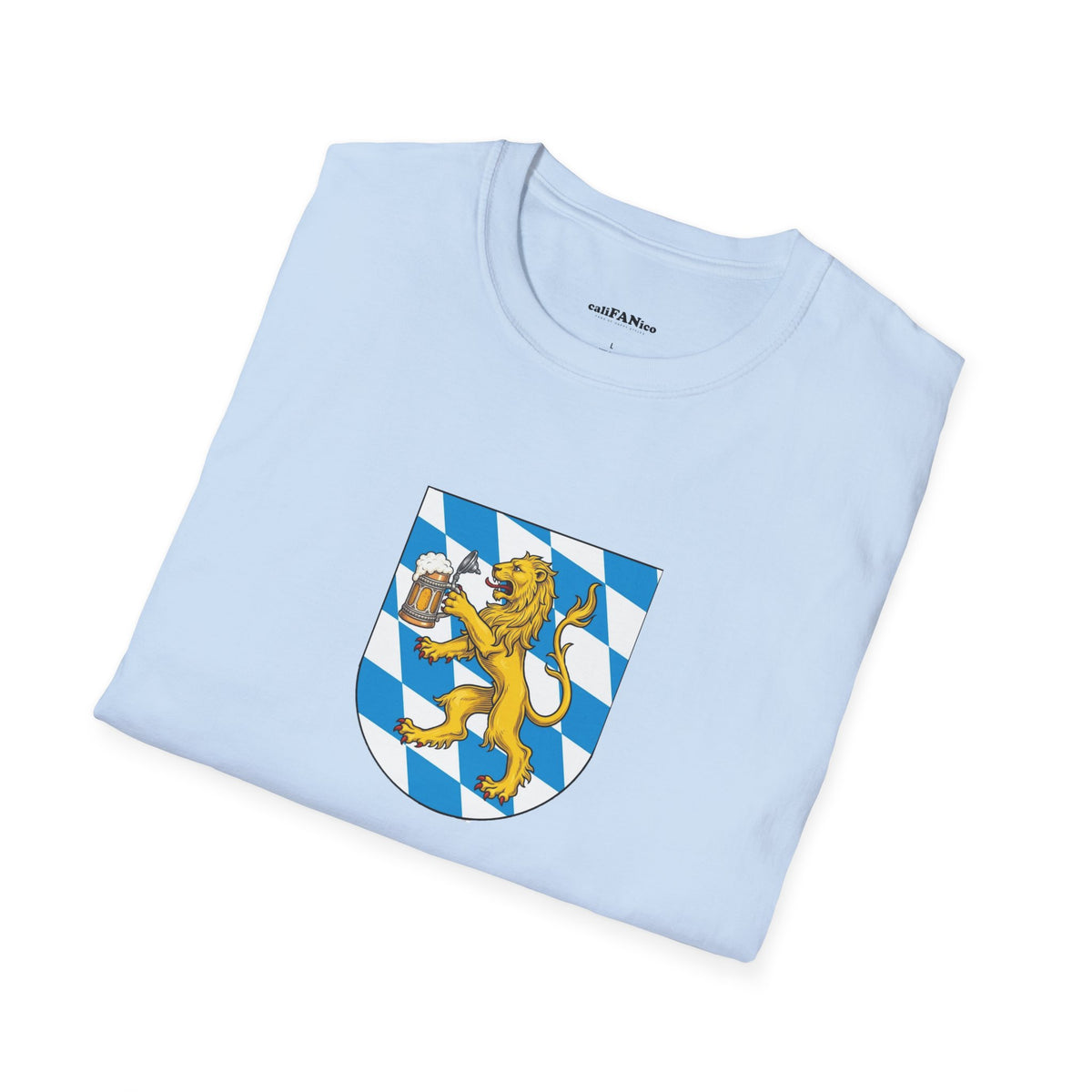 Beer and Freedom T‑Shirt — Bavarian Lion Oktoberfest Tee