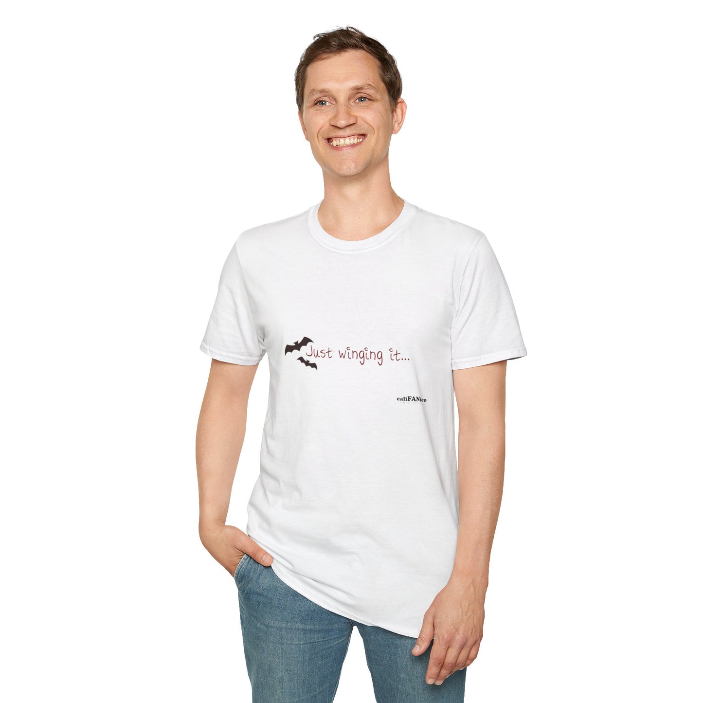 Spooky Bat Design T-Shirt - Perfect for Halloween, Autumn, Unique Graphic Tee