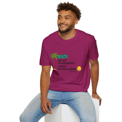 Vibrant Ibiza Statement Tee - Beach T-Shirt, Unisex Casual Summer Shirt, Travel Shirt, Beach Wear, Gift for Vacation Lovers
