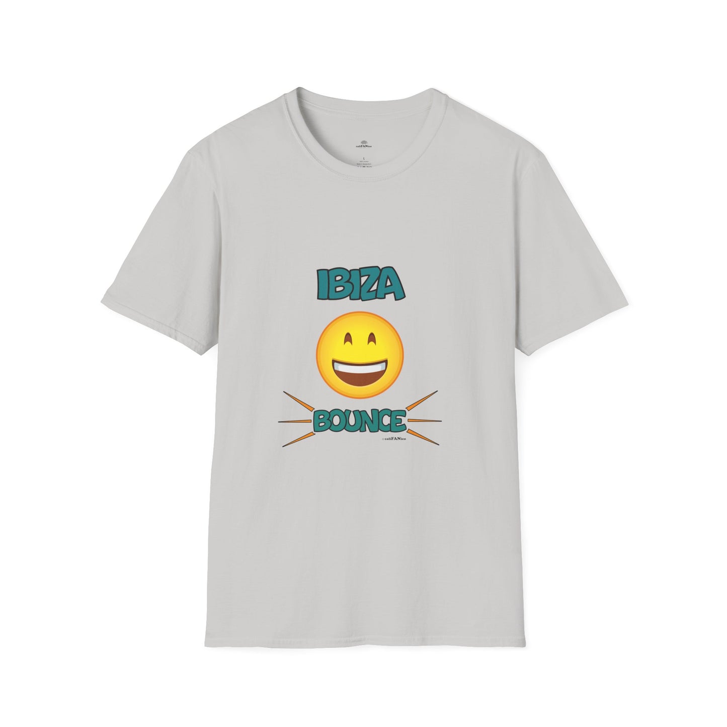 Ibiza Bounce Unisex T-Shirt, Casual Summer Tee, Beach Wear, Fun Party Shirt, Vacation T-Shirt, Club Wear