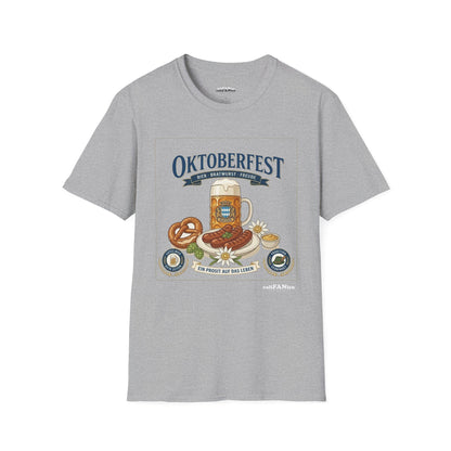 Oktoberfest Beer Pretzel Wurst T-Shirt - Bavarian souvenir
