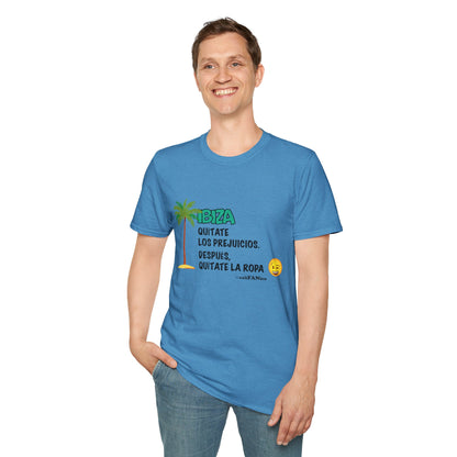 Vibrant Ibiza Statement Tee - Beach T-Shirt, Unisex Casual Summer Shirt, Travel Shirt, Beach Wear, Gift for Vacation Lovers