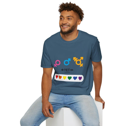Pride & Equality T-Shirt, Unisex Softstyle Tee, LGBTQ+ Support Shirt, Inclusive Fashion, Gift for Pride Month, Gender Equality Top