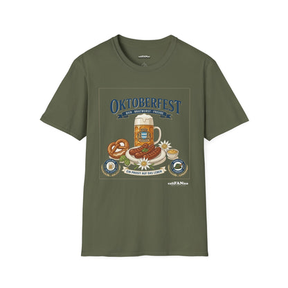 Oktoberfest Beer Pretzel Wurst T-Shirt - Bavarian souvenir