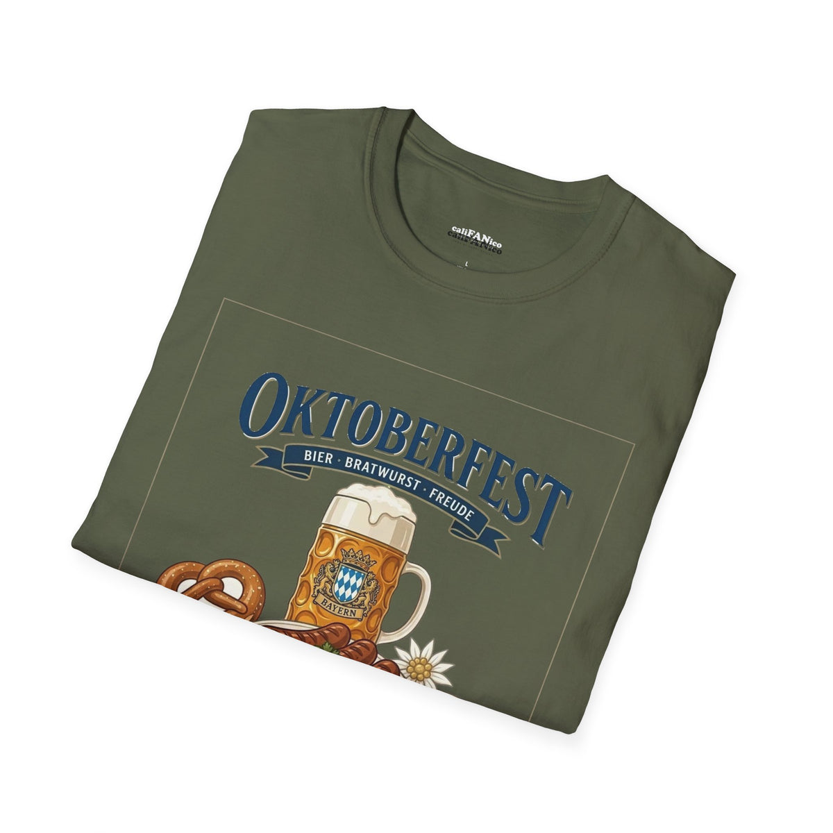 Oktoberfest Beer Pretzel Wurst T-Shirt - Bavarian souvenir