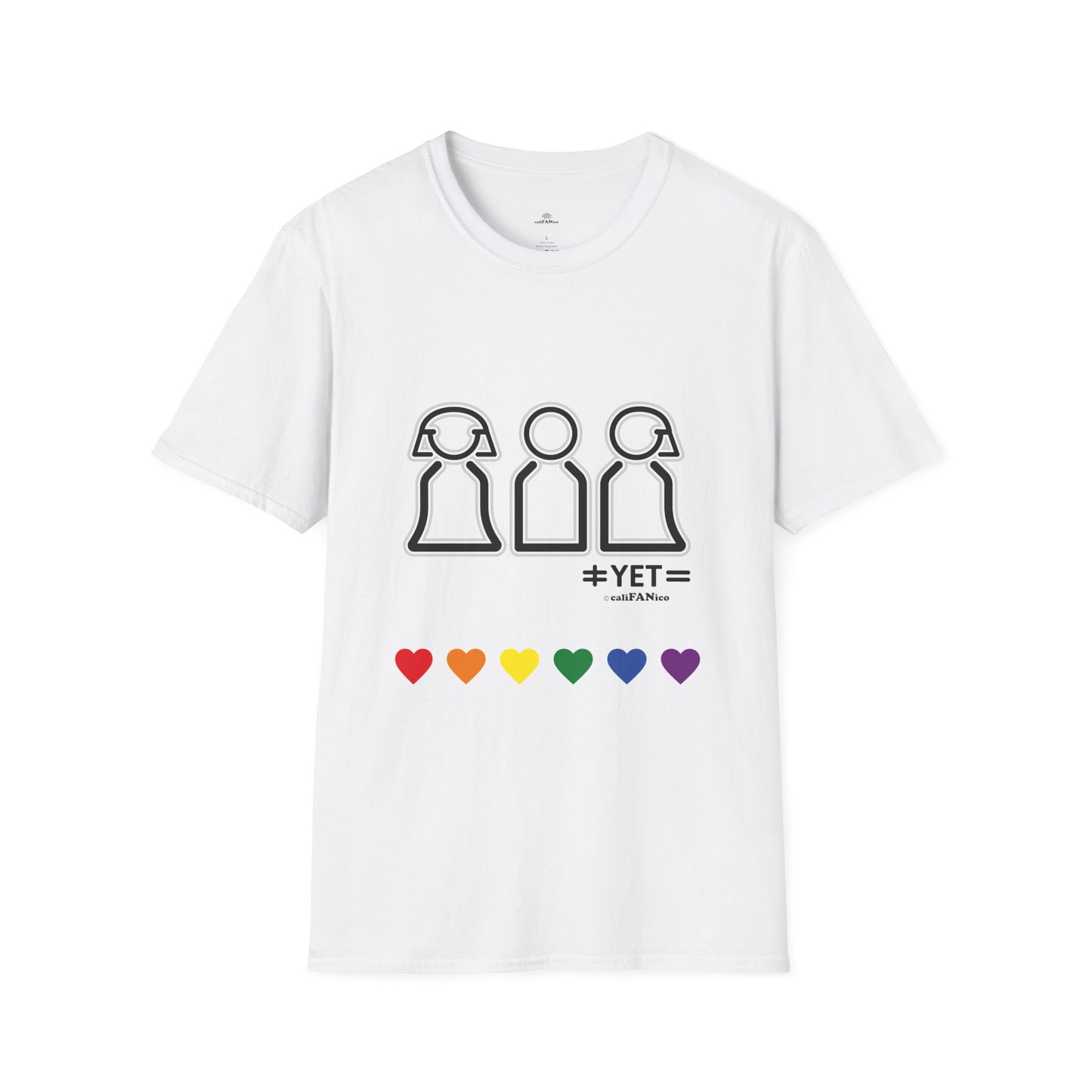 Pride & Equality T-Shirt, Unisex LGBTQ+ Tee, LGBTQute, Inclusive Apparel, Soft Cotton Shirt, Ideal Gift for Pride Month, Casual Statement Wear