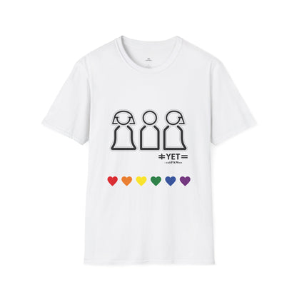 Pride & Equality T-Shirt, Unisex LGBTQ+ Tee, LGBTQute, Inclusive Apparel, Soft Cotton Shirt, Ideal Gift for Pride Month, Casual Statement Wear