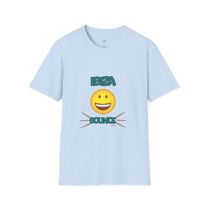 Ibiza Bounce Unisex T-Shirt, Casual Summer Tee, Beach Wear, Fun Party Shirt, Vacation T-Shirt, Club Wear