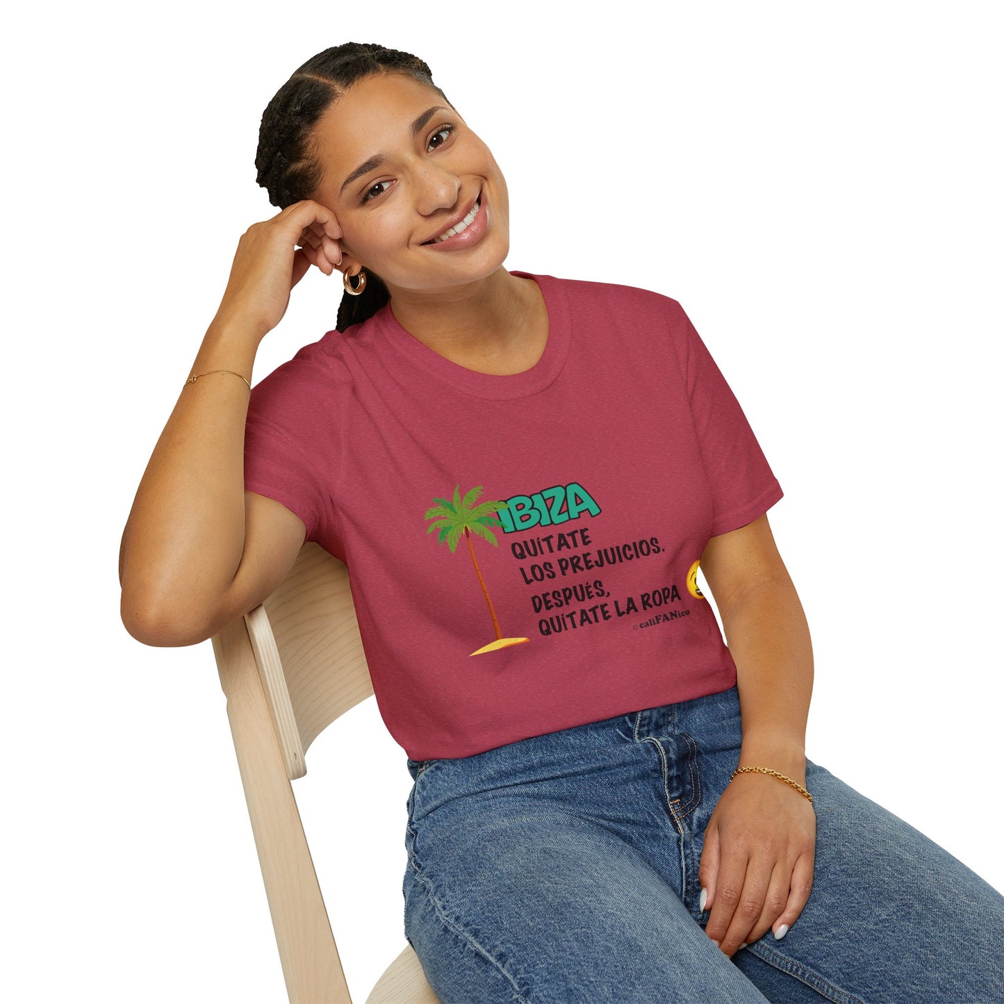 Vibrant Ibiza Statement Tee - Beach T-Shirt, Unisex Casual Summer Shirt, Travel Shirt, Beach Wear, Gift for Vacation Lovers