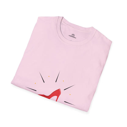 Funny T-Shirt Shoe Lover Lady Soft style T-Shirt
