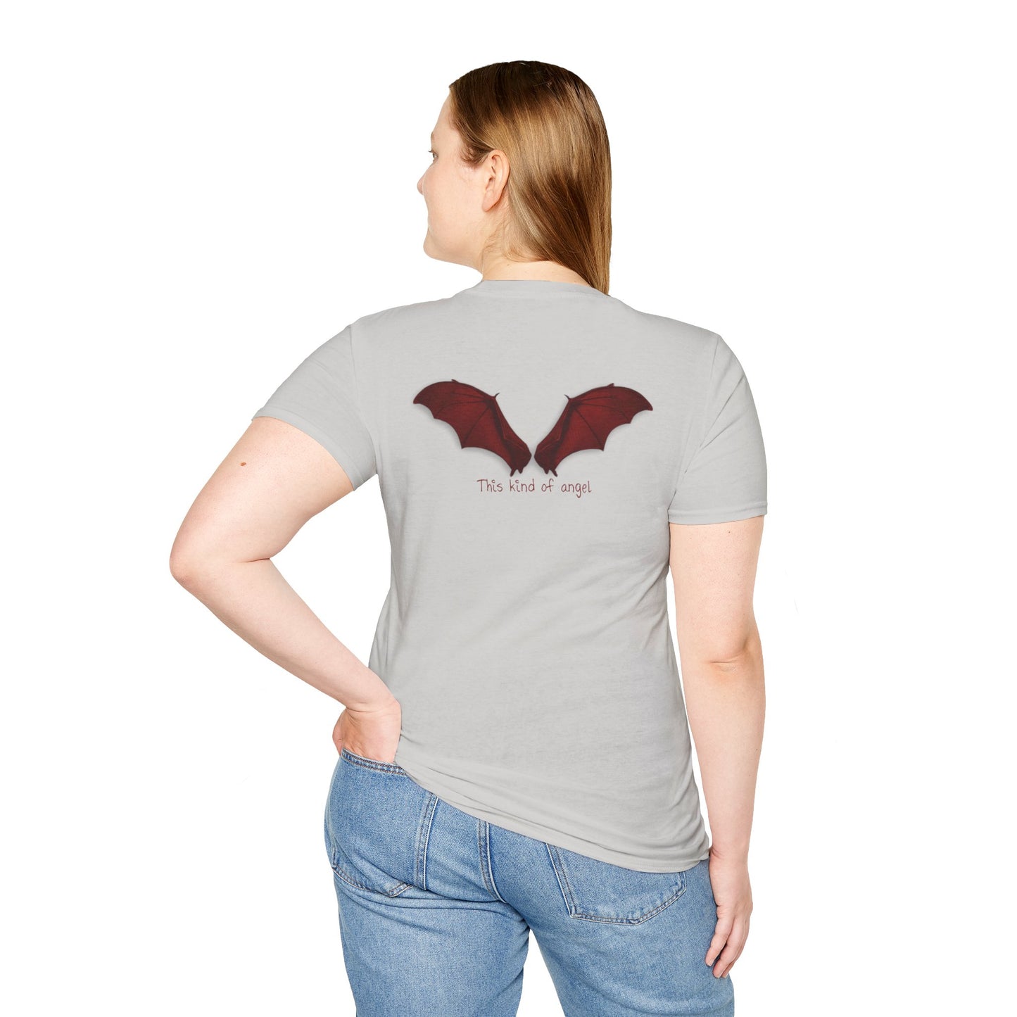 Spooky Bat Design T-Shirt - Perfect for Halloween, Autumn, Unique Graphic Tee