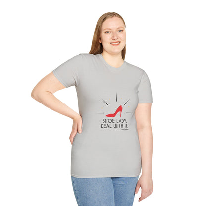 Funny T-Shirt Shoe Lover Lady Soft style T-Shirt
