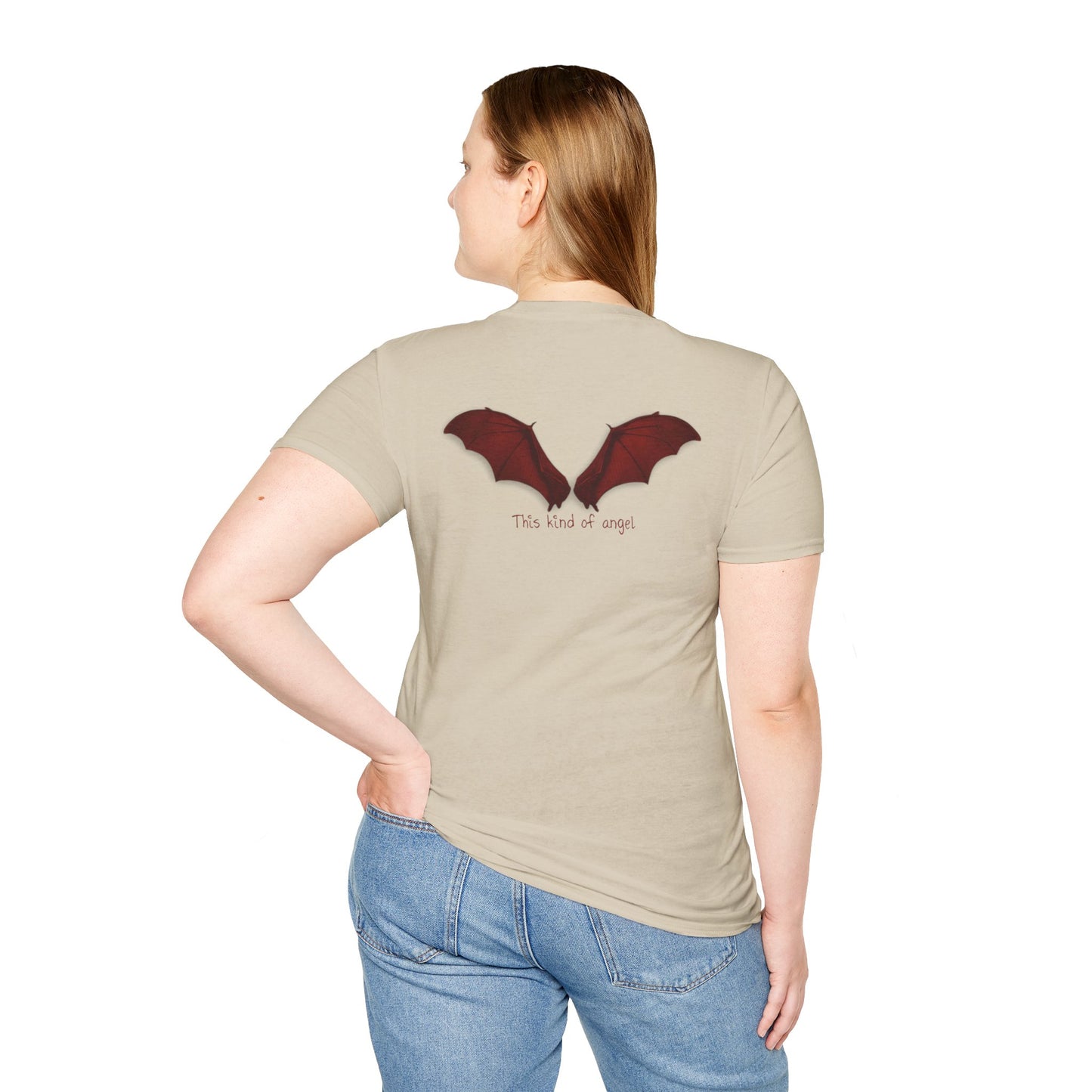 Spooky Bat Design T-Shirt - Perfect for Halloween, Autumn, Unique Graphic Tee