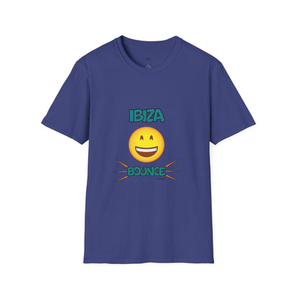 Ibiza Bounce Unisex T-Shirt, Casual Summer Tee, Beach Wear, Fun Party Shirt, Vacation T-Shirt, Club Wear