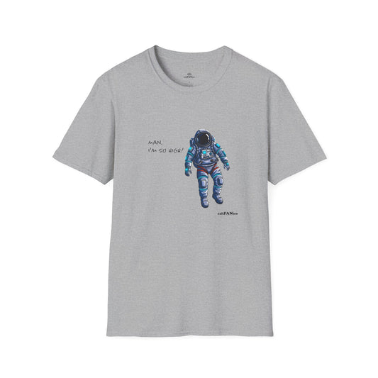 Funny High Astronaut T-Shirt, Space T-Shirt, Funny T-Shirt, Space Lovers T-Shirt