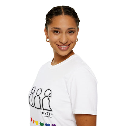 Pride & Equality T-Shirt, Unisex LGBTQ+ Tee, LGBTQute, Inclusive Apparel, Soft Cotton Shirt, Ideal Gift for Pride Month, Casual Statement Wear