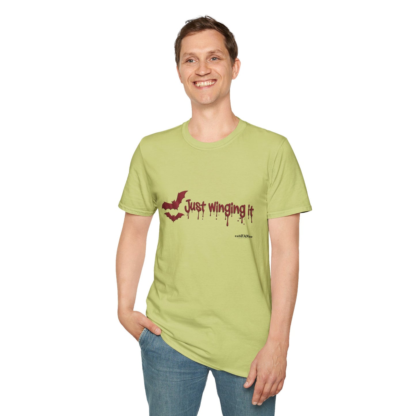 Spooky Bat Design T-Shirt - Perfect for Halloween, Autumn, Unique Graphic Tee