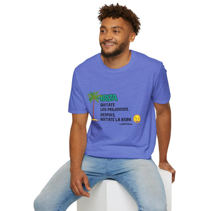 Vibrant Ibiza Statement Tee - Beach T-Shirt, Unisex Casual Summer Shirt, Travel Shirt, Beach Wear, Gift for Vacation Lovers